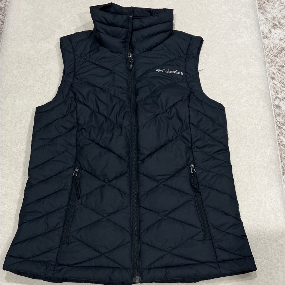 Columbia Black Quilted Lightweight Women's Vest